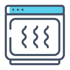Oven Baked Icon
