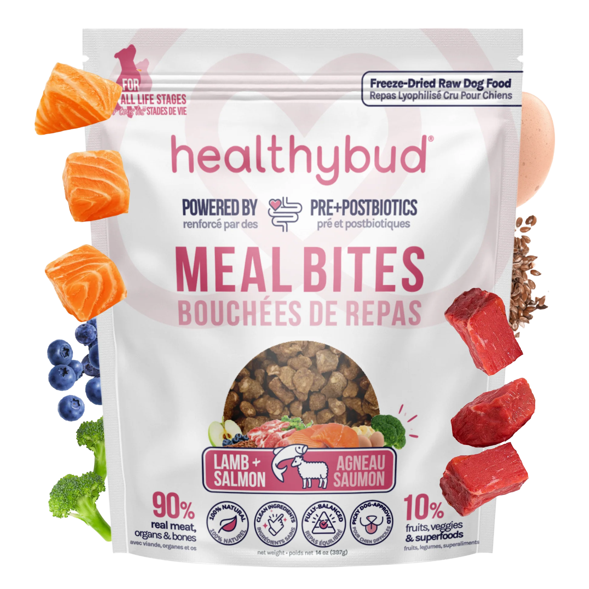 Lamb + Salmon Meal Bites