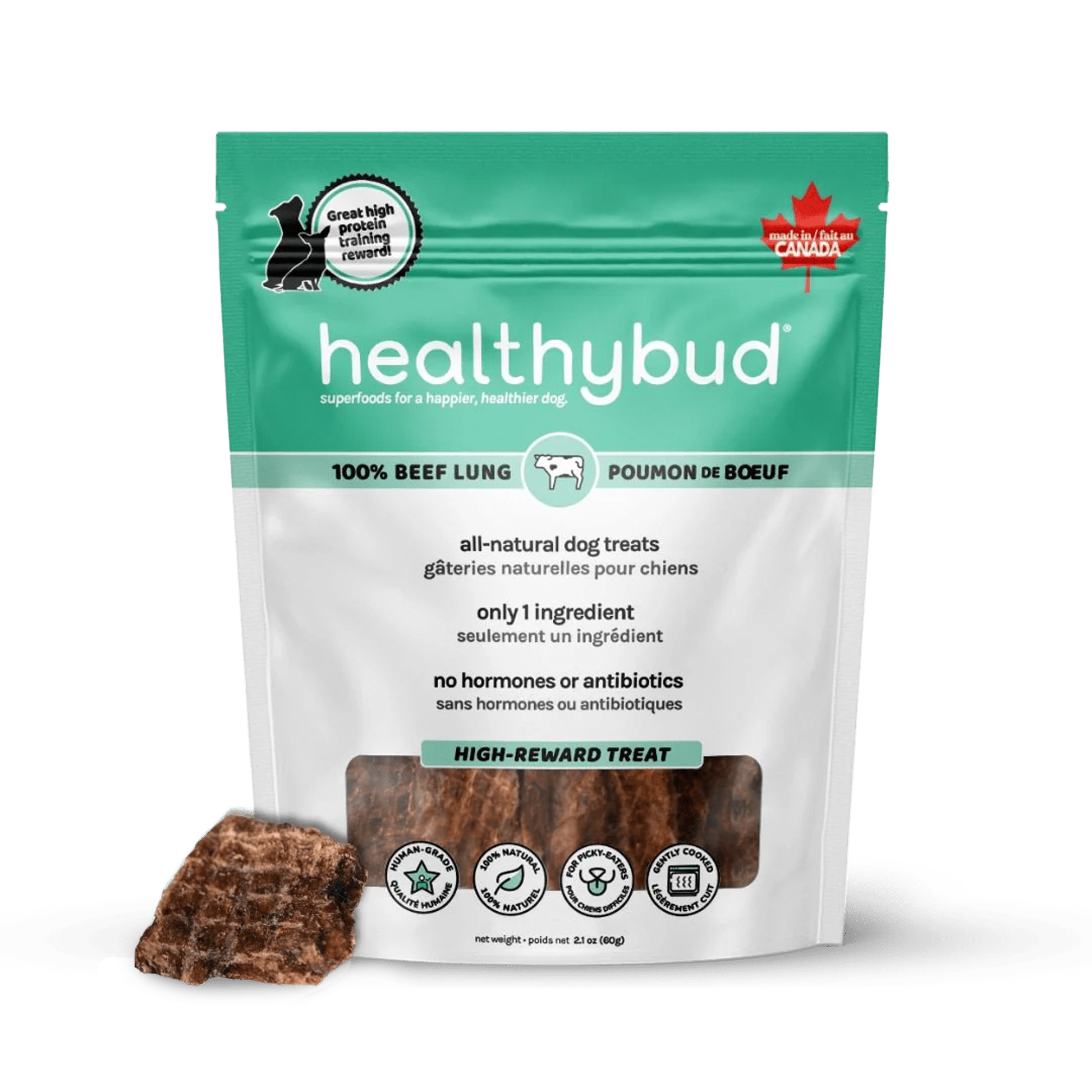 Beef Lung Wafers - healthybud