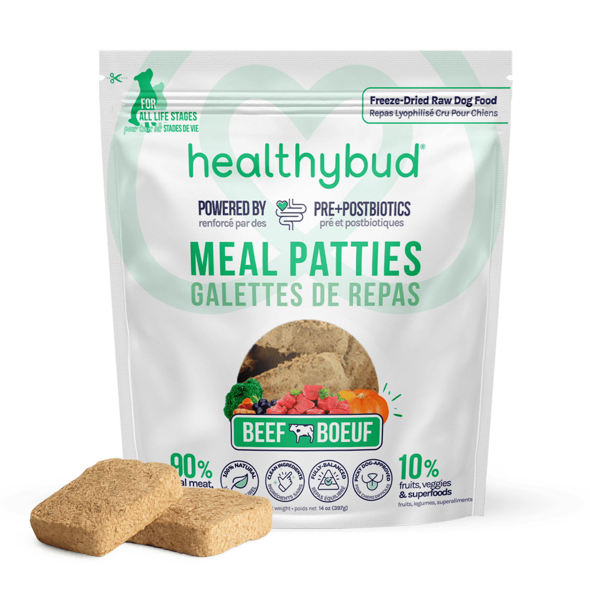 Beef Meal Patties - healthybud