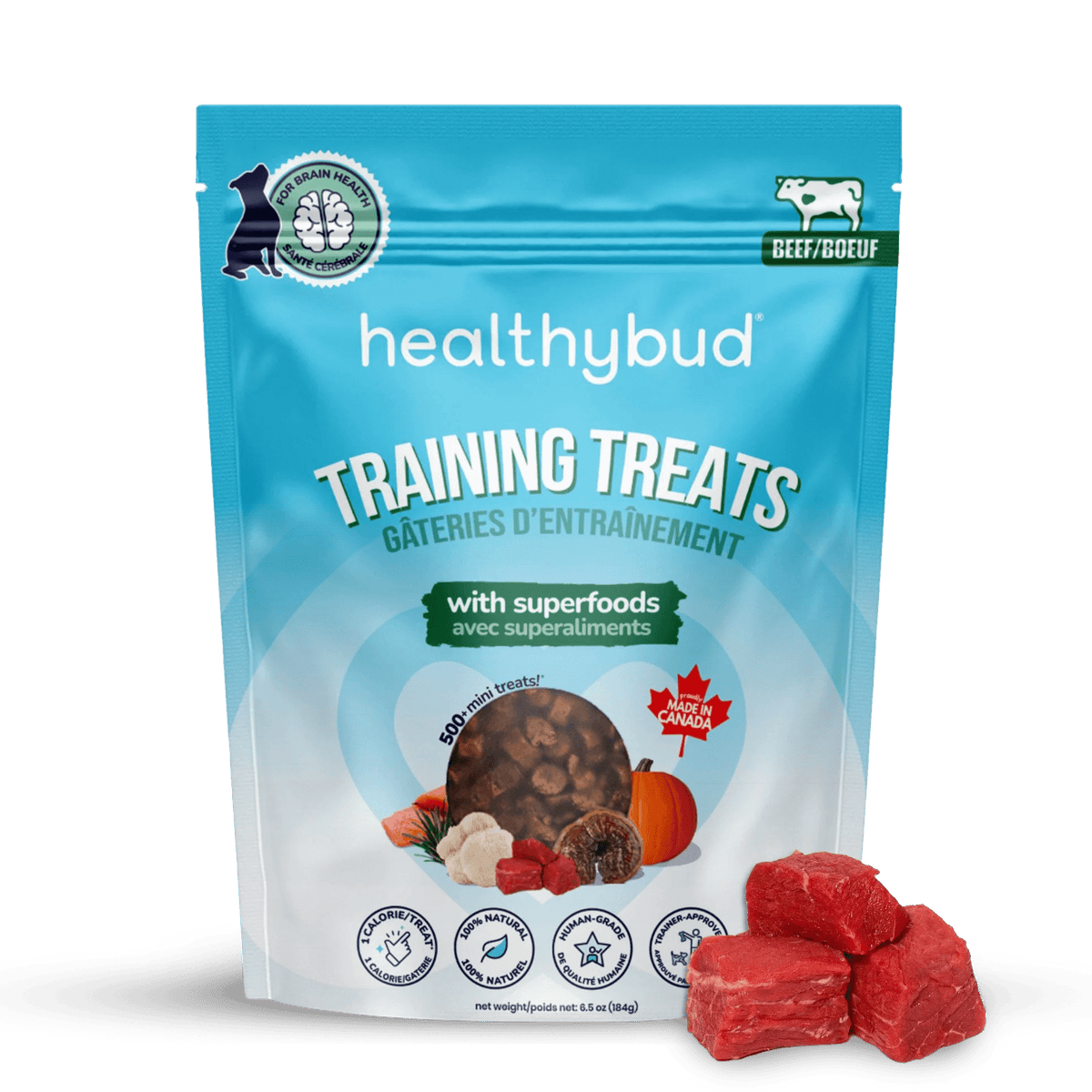 Beef Mini Training Treats - healthybud
