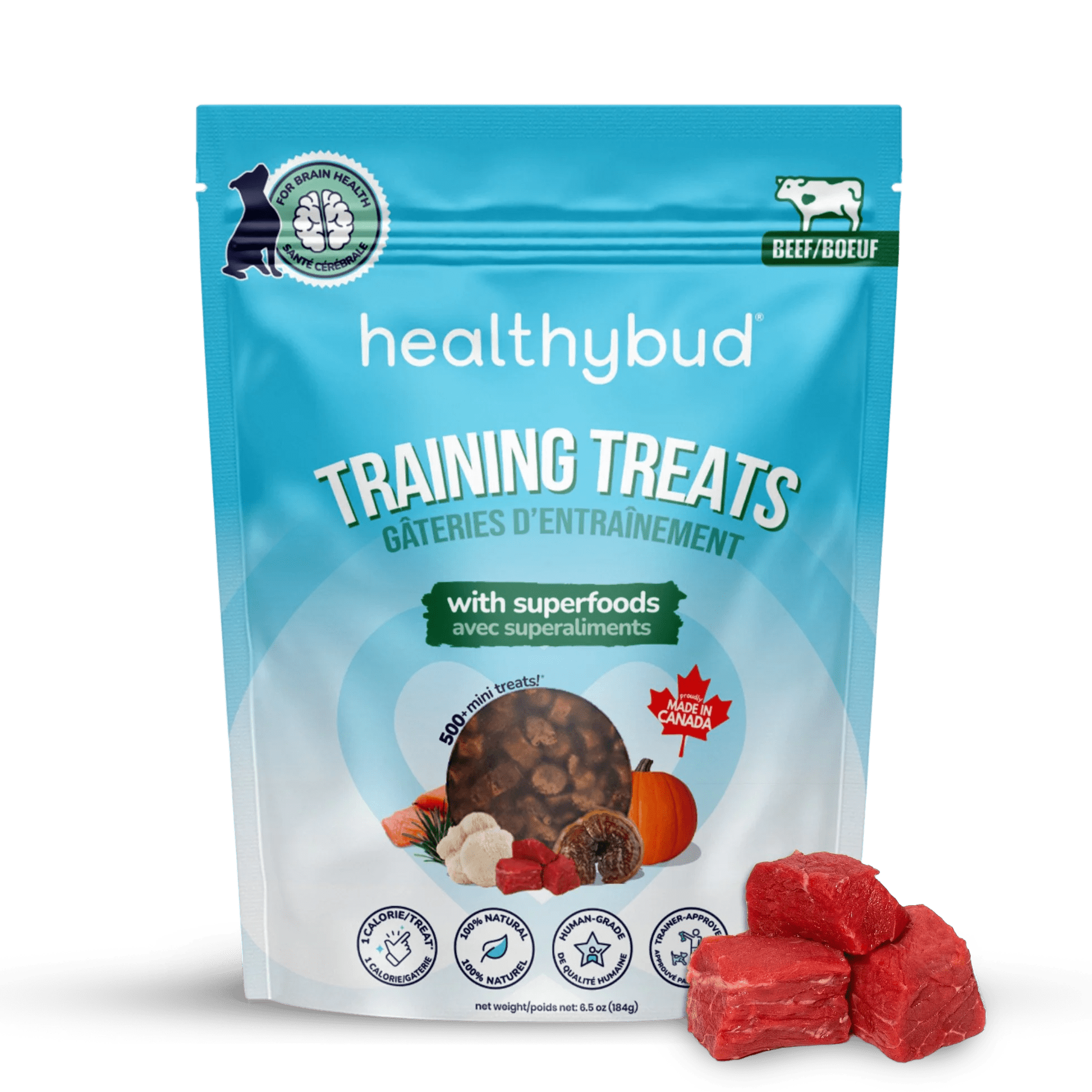 Beef Mini Training Treats - healthybud
