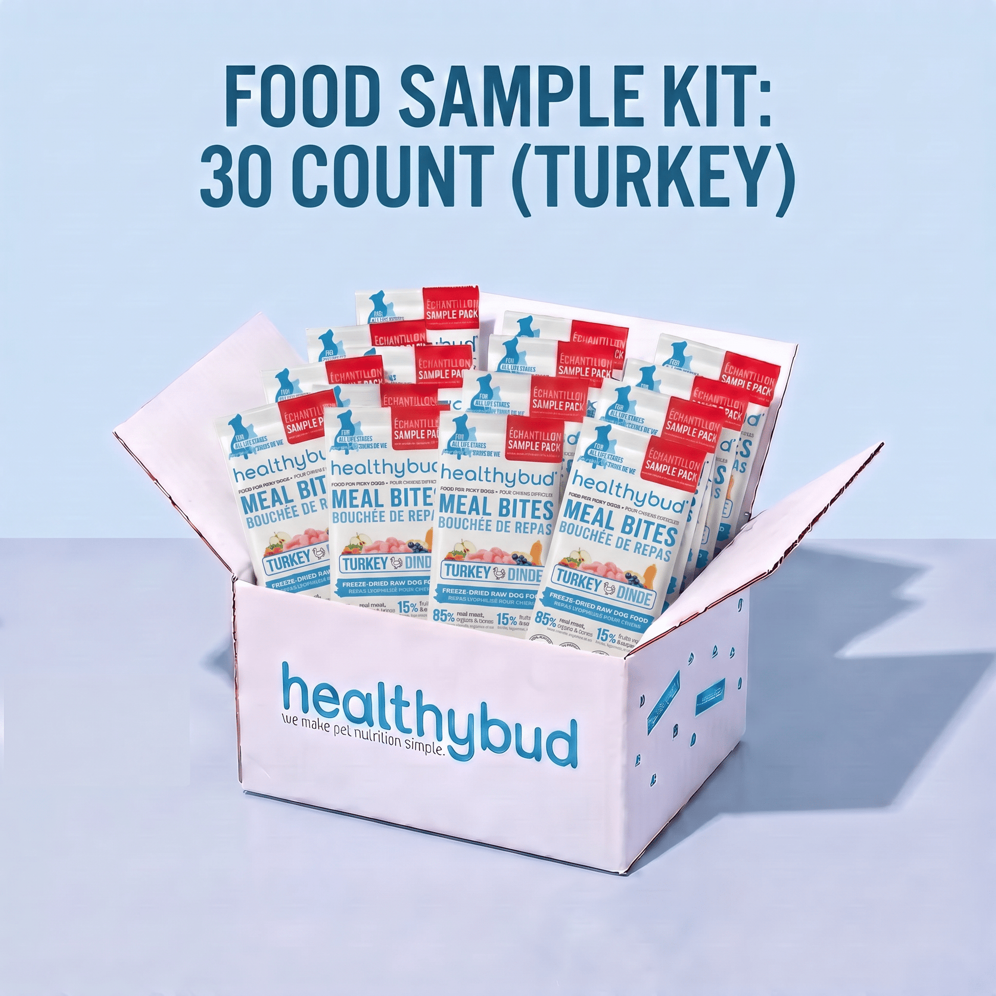 Food Sample Kit (Turkey Bites x30) - healthybud