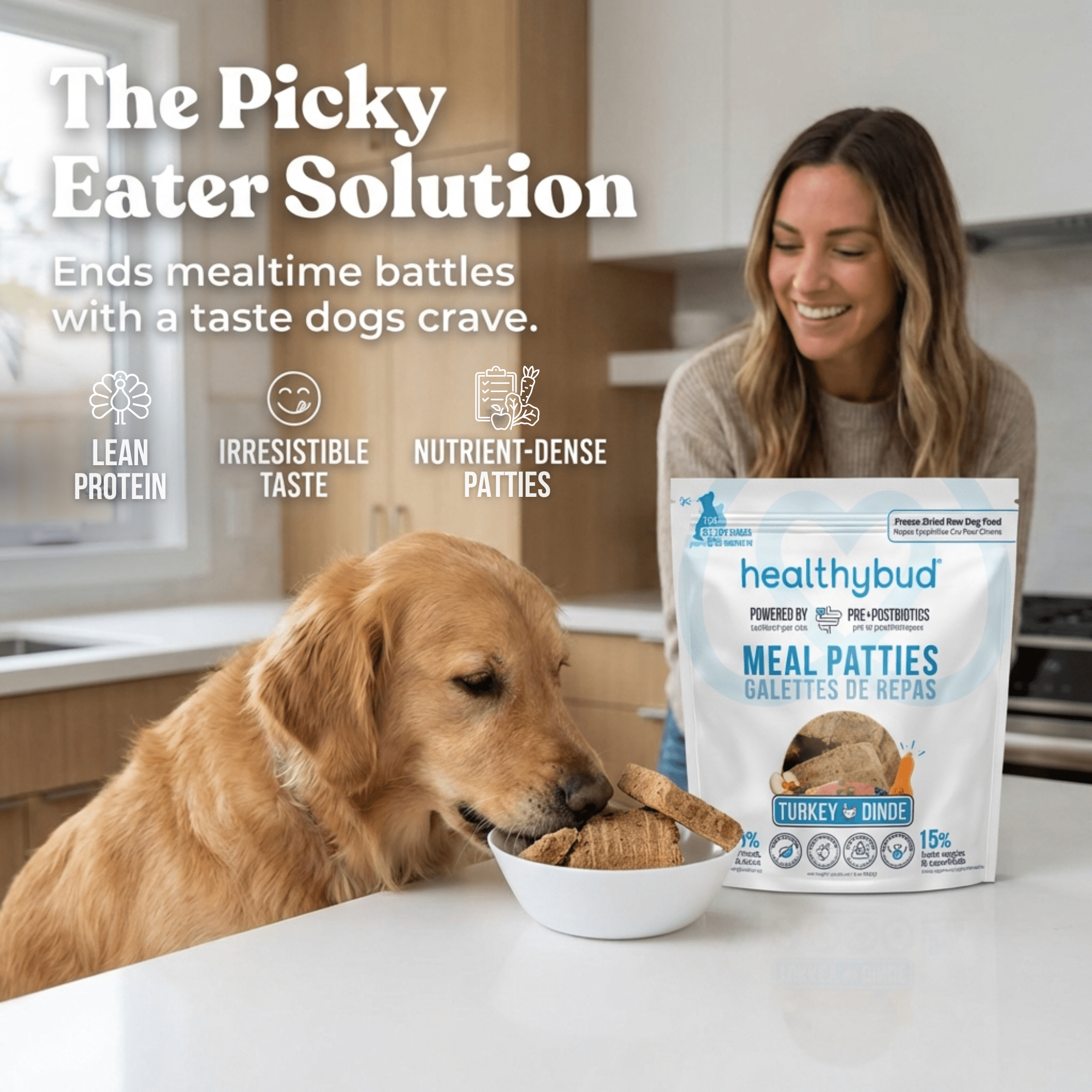 Turkey Meal Patties - healthybud